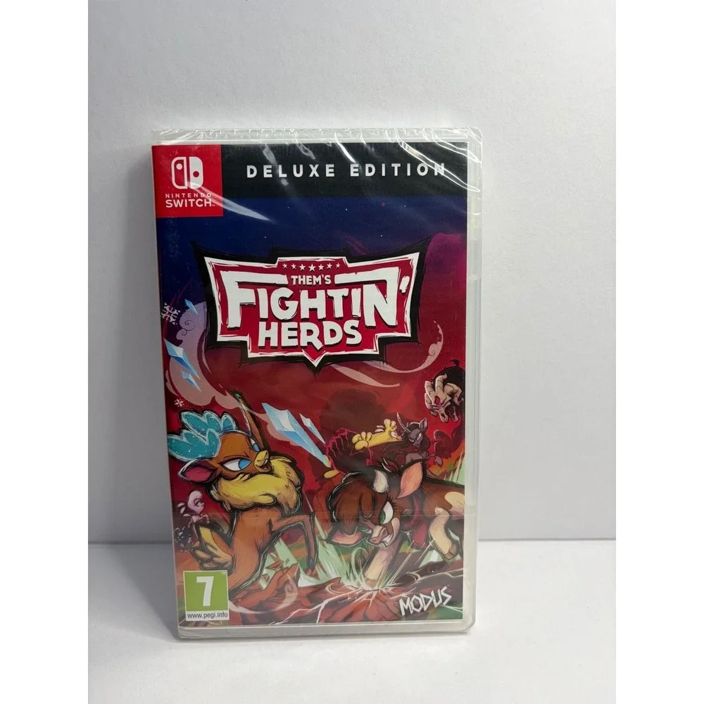 Them's Fightin' Herds Deluxe Edition Nintendo Switch New Sealed PEGI Import